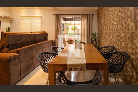 Sala de Jantar de casa de condomínio à venda com 3 quartos, 108m² em Jardim Shangai, Jundiaí