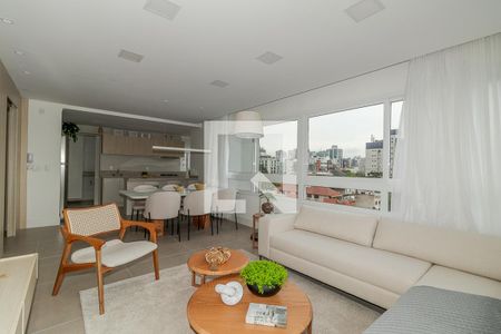 Sala de apartamento à venda com 3 quartos, 112m² em Auxiliadora, Porto Alegre