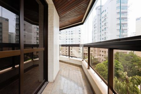 Varanda da sala de apartamento à venda com 4 quartos, 298m² em Santana, São Paulo