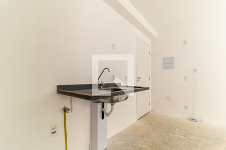 Cozinha de apartamento à venda com 1 quarto, 25m² em Vila Buarque, São Paulo