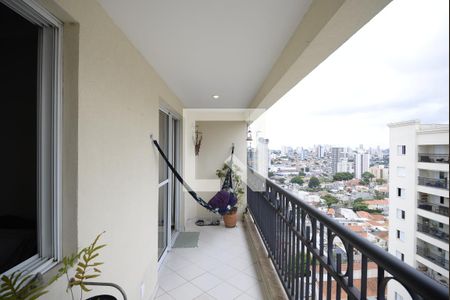 Varanda de apartamento para alugar com 3 quartos, 98m² em Vila Dom Pedro I, São Paulo