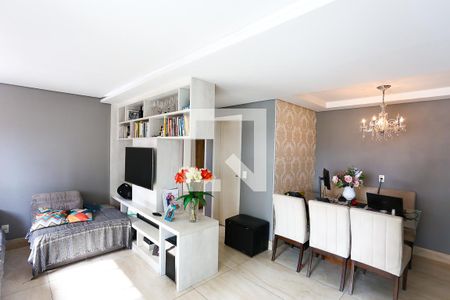 Sala  de apartamento à venda com 2 quartos, 73m² em Jardim Wanda, Taboão da Serra