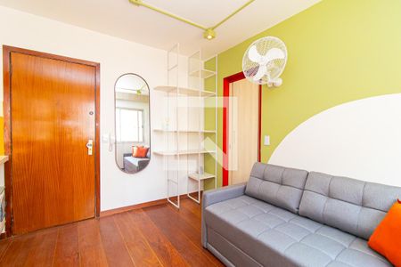 Sala de apartamento à venda com 1 quarto, 35m² em Bela Vista, São Paulo