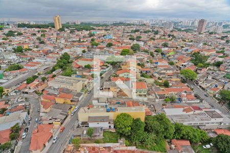 Vista de apartamento à venda com 2 quartos, 64m² em Vila Mangalot, São Paulo