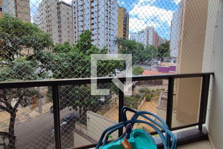 Varanda da Sala de apartamento à venda com 3 quartos, 153m² em Cambuí, Campinas