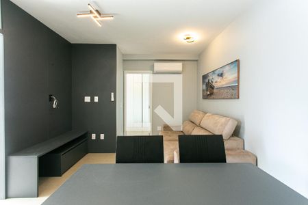 Sala de apartamento à venda com 1 quarto, 53m² em Vila Azevedo, São Paulo