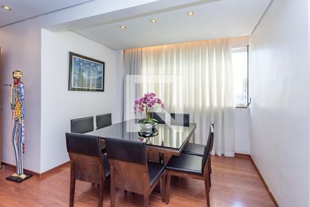 Sala de jantar  de apartamento à venda com 3 quartos, 90m² em Buritis, Belo Horizonte
