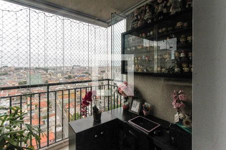 Varanda de apartamento à venda com 2 quartos, 49m² em Vila Antonieta, São Paulo