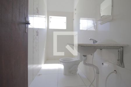 Banheiro da Suíte de casa à venda com 3 quartos, 118m² em Estância Velha, Canoas