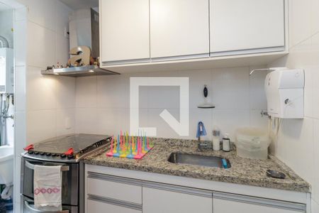 Cozinha de kitnet/studio à venda com 1 quarto, 30m² em Santa Cecilia, São Paulo