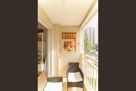Varanda da Sala de apartamento para alugar com 2 quartos, 58m² em Parque Reboucas, São Paulo