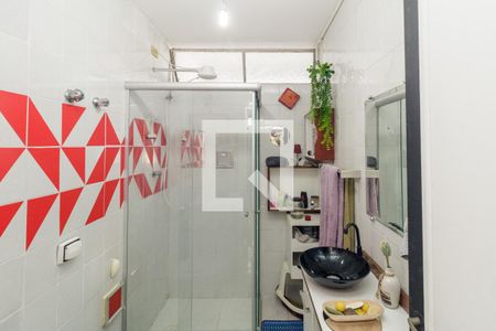 Banheiro de kitnet/studio para alugar com 1 quarto, 32m² em Vila Buarque, São Paulo