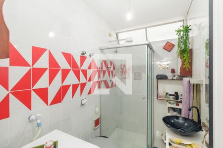 Banheiro de kitnet/studio para alugar com 1 quarto, 32m² em Vila Buarque, São Paulo