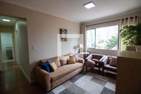 Sala de apartamento para alugar com 2 quartos, 67m² em Jardim das Acácias, São Paulo