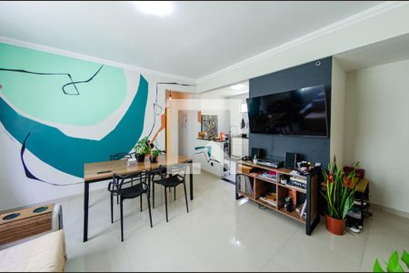 Sala de apartamento à venda com 3 quartos, 87m² em Alto dos Pinheiros, Belo Horizonte
