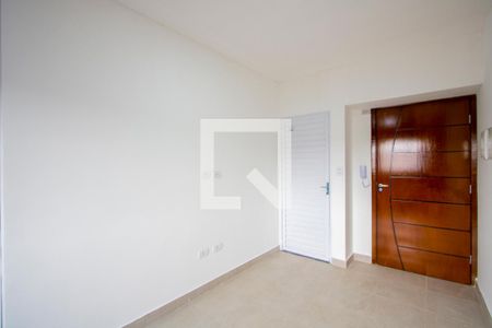 Sala de apartamento para alugar com 1 quarto, 40m² em Vila Linda, Santo André