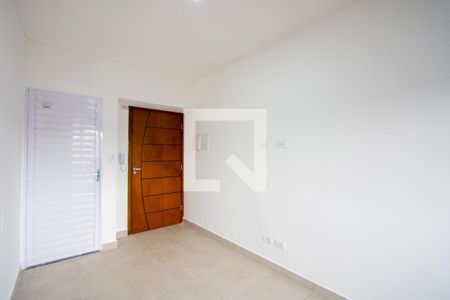 Sala de apartamento para alugar com 1 quarto, 40m² em Vila Linda, Santo André