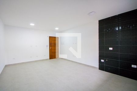 Sala/Cozinha de apartamento para alugar com 1 quarto, 40m² em Vila Linda, Santo André