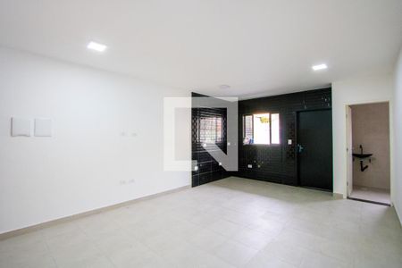 Sala/Cozinha de apartamento para alugar com 1 quarto, 40m² em Vila Linda, Santo André