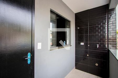 Área de serviço de apartamento para alugar com 1 quarto, 40m² em Vila Linda, Santo André