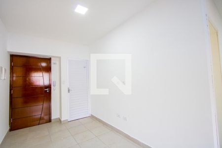 Sala de apartamento para alugar com 1 quarto, 40m² em Vila Linda, Santo André