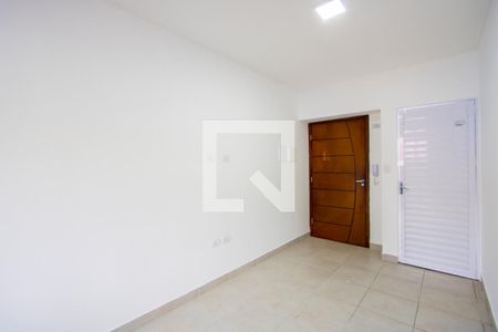 Sala de apartamento para alugar com 1 quarto, 40m² em Vila Linda, Santo André