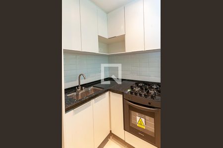 Cozinha de apartamento para alugar com 1 quarto, 41m² em Perdizes, São Paulo