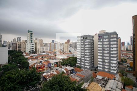 Vista da Varanda de kitnet/studio à venda com 1 quarto, 31m² em Pinheiros, São Paulo