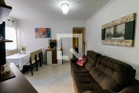 Sala de apartamento para alugar com 2 quartos, 56m² em Vila Sonia do Taboao, Taboão da Serra