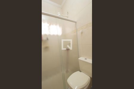 Banheiro da Suíte de casa à venda com 3 quartos, 104m² em Jardim Marambaia, Jundiaí