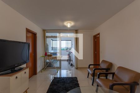 Sala de apartamento à venda com 3 quartos, 80m² em Pampulha, Belo Horizonte