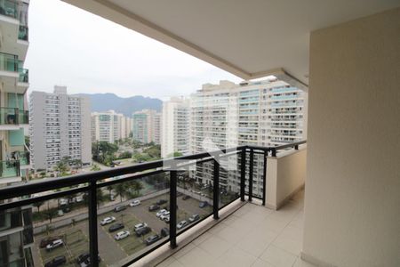 Varanda da Sala de apartamento à venda com 3 quartos, 86m² em Jacarepaguá, Rio de Janeiro