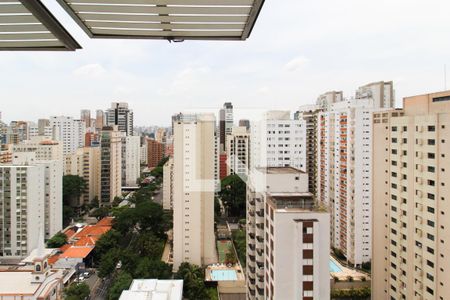 Vista de apartamento à venda com 2 quartos, 87m² em Indianópolis, São Paulo