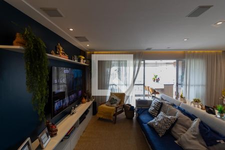 Sala de estar de apartamento para alugar com 4 quartos, 136m² em Jurubatuba, São Paulo