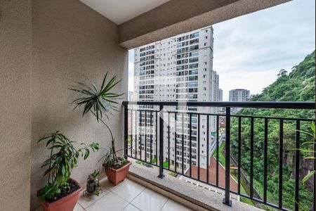 Varanda de apartamento para alugar com 2 quartos, 62m² em Marapé, Santos