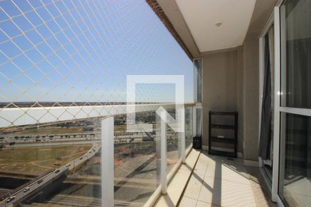 Sacada de apartamento para alugar com 1 quarto, 32m² em Sul (águas Claras), Brasília