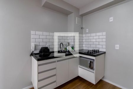 Sala/Cozinha de apartamento para alugar com 1 quarto, 27m² em Vila das Bandeiras, Guarulhos