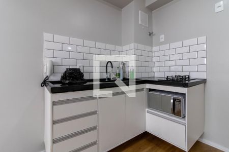 Sala/Cozinha de apartamento para alugar com 1 quarto, 27m² em Vila das Bandeiras, Guarulhos