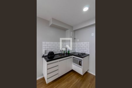 Sala/Cozinha de apartamento para alugar com 1 quarto, 27m² em Vila das Bandeiras, Guarulhos