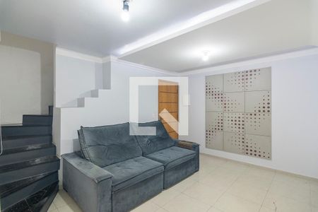 Sala de apartamento para alugar com 2 quartos, 82m² em Vila Guiomar, Santo André