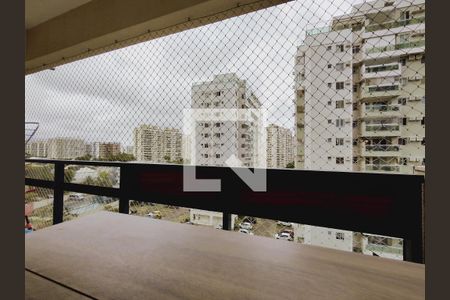 Varanda da Sala de apartamento para alugar com 3 quartos, 79m² em Jacarepaguá, Rio de Janeiro