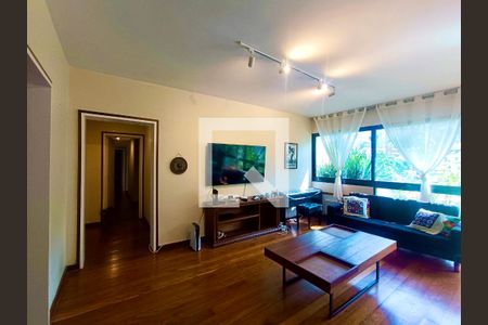 Sala de apartamento à venda com 4 quartos, 180m² em Gávea, Rio de Janeiro