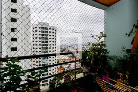 Varanda da Sala de apartamento à venda com 3 quartos, 63m² em Gopoúva, Guarulhos