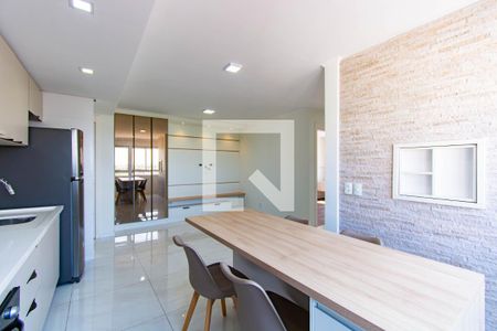 Sala/Cozinha de apartamento à venda com 2 quartos, 54m² em Bairro Fátima, Canoas