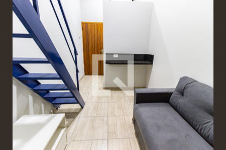 Sala de apartamento para alugar com 1 quarto, 28m² em Luz, São Paulo