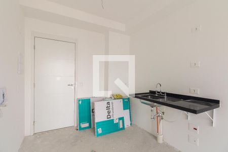 Studio - Cozinha  de kitnet/studio à venda com 1 quarto, 28m² em Vila Independência, São Paulo