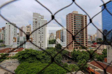 Vista da Sala de apartamento à venda com 4 quartos, 120m² em Savassi, Belo Horizonte