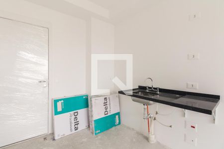 Studio - Cozinha  de kitnet/studio para alugar com 1 quarto, 28m² em Vila Independência, São Paulo