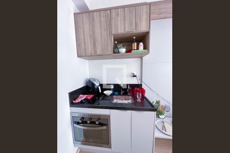 Cozinha - Detalhe de apartamento para alugar com 1 quarto, 32m² em Perdizes, São Paulo