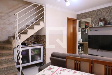 Sala de casa à venda com 3 quartos, 89m² em Utinga, Santo André